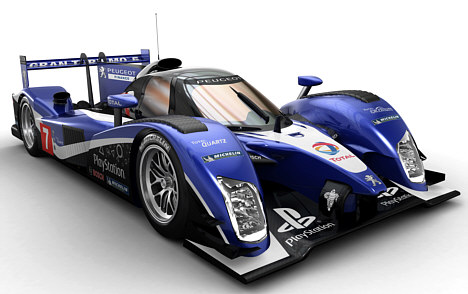 Peugeot 908 raceren blev præsenteret i torsdags.